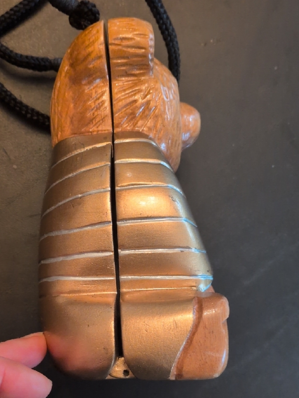 Timmy Woods Carved Bear Purse - Picture 5 of 7